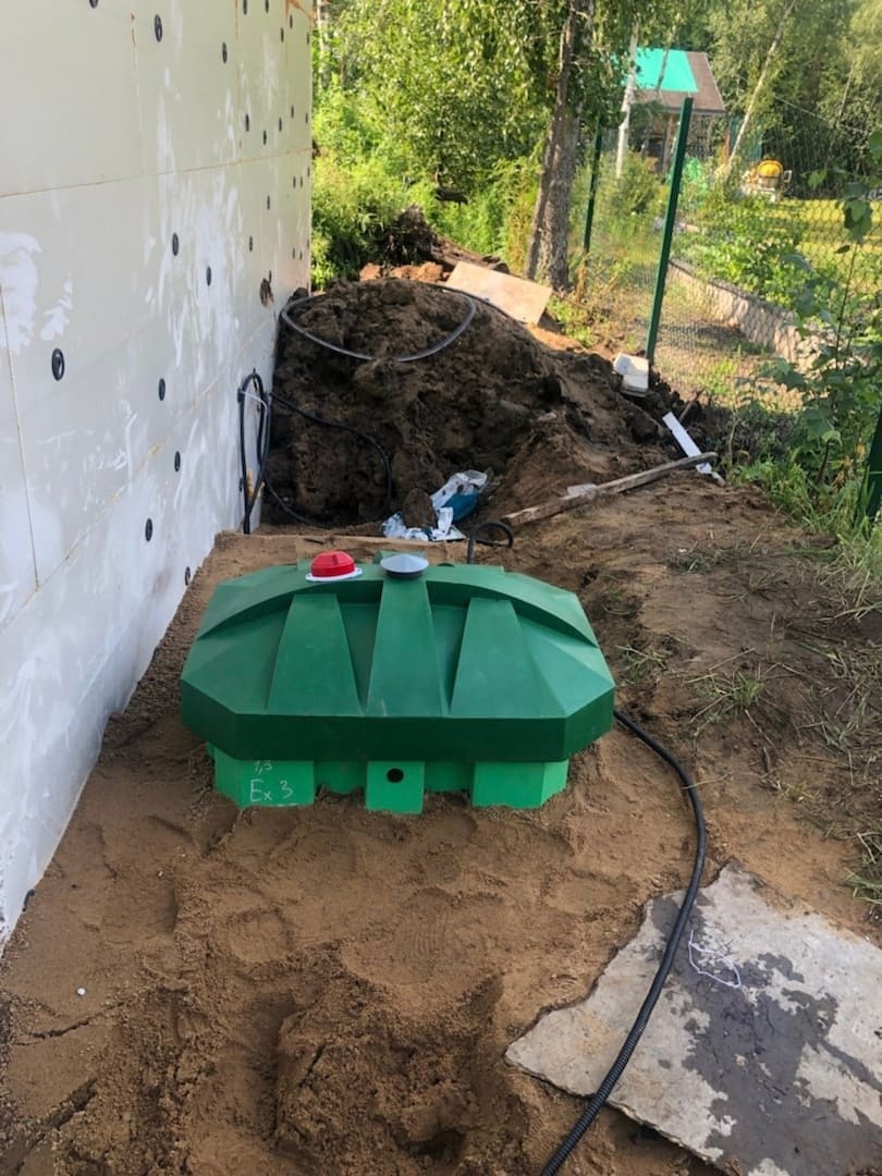 Септик Mezler aero 7 un, компрессорная